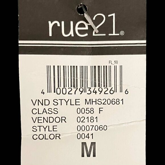 RUE21 Blue Plaid Mini / SZ: M / NWT - Picture 5 of 5